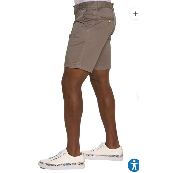 NWT ROBERT GRAHAM Lonestar Grey Classic Fit Shorts - Men's Size 48 Big and Tall - Picture 7 of 11